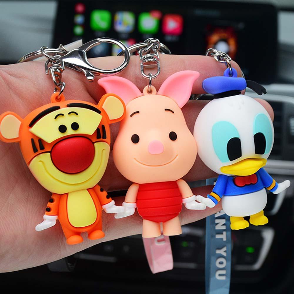 Móc Khóa Hình Chuột Mickey / Stitch / Minnie Dễ Thương Cho Bé