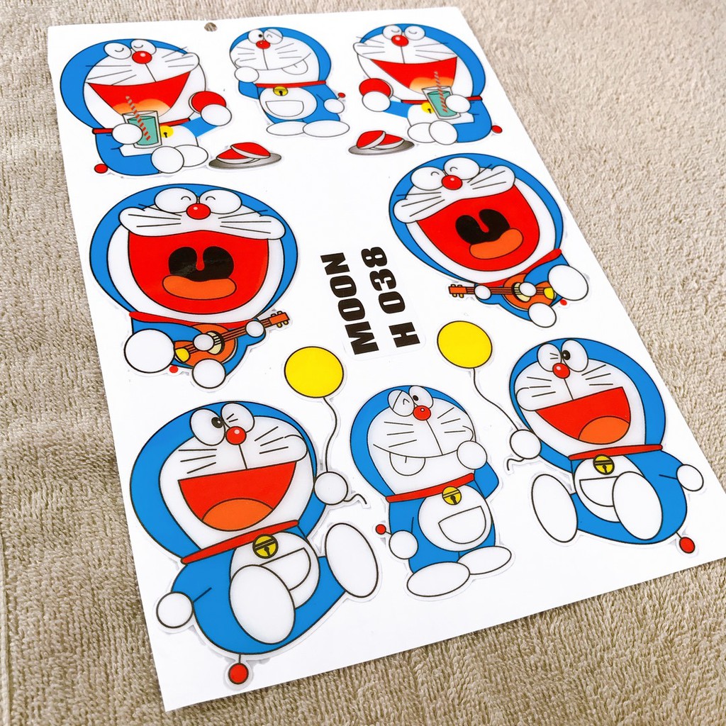 [GIÁ GỐC] TEM MÈO MÁY DOREMON THẦN KỲ TRANG TRÍ GÌ CŨNG ĐẸP SIÊU NÉT