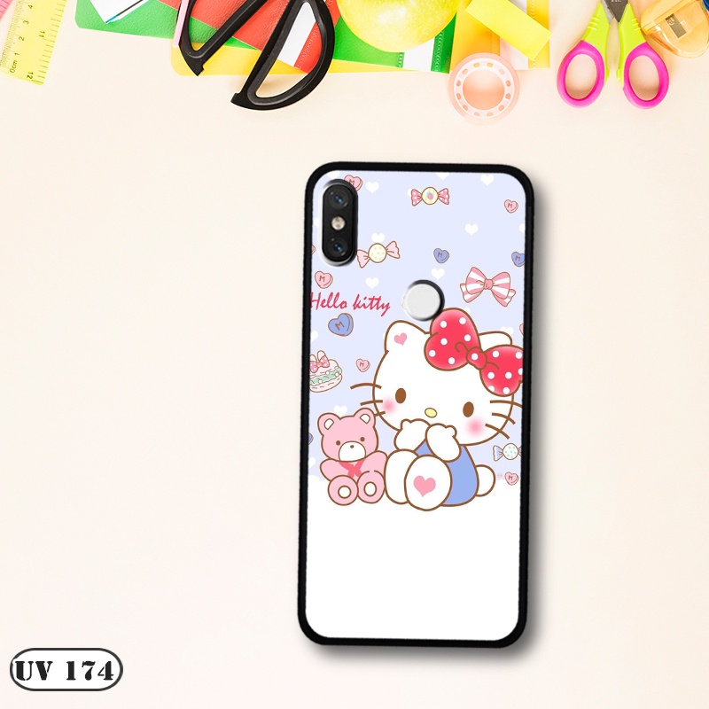 Ốp lưng  Xiaomi Redmi Note 5 Pro - Lưng nhám viền dẻo in 2D