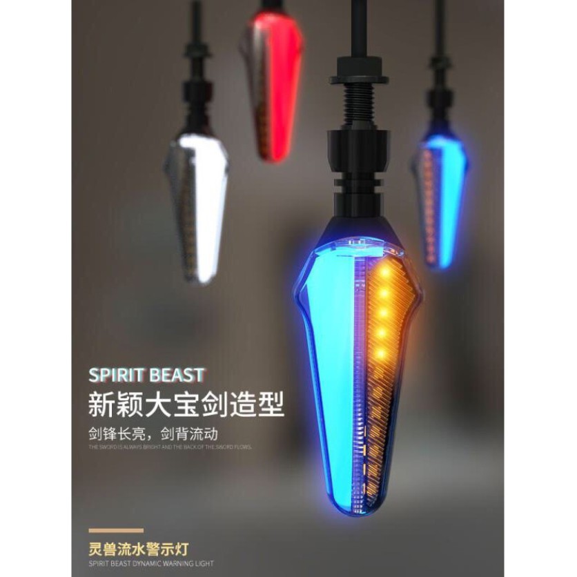 🔦 COMBO Xi Nhan Spirit Beats L21 chính hãng chống gãy hiệu ứng chạy đuổi audi kèm cục chớp 🔦