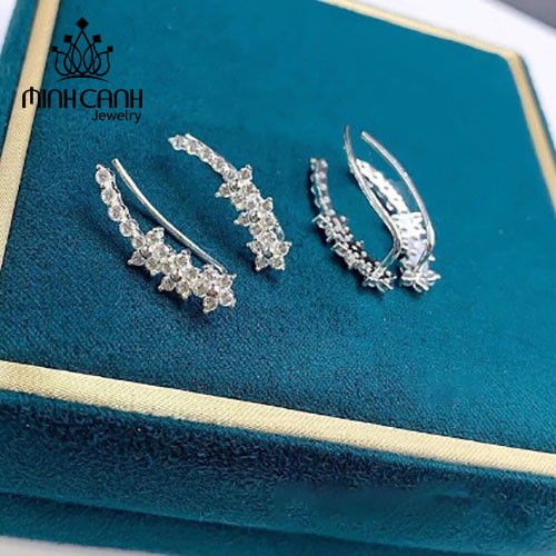 Bông Tai Bạc Kẹp Hoa Nhí - Minh Canh Jewelry