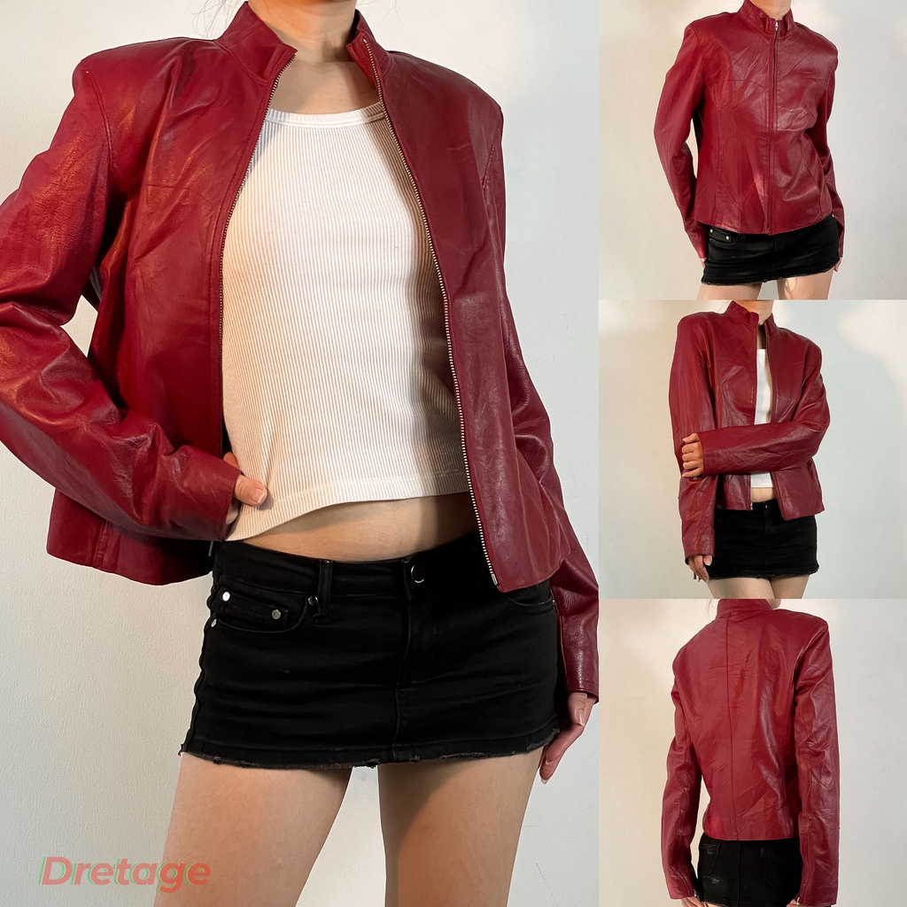 ÁO KHOÁC DA VINTAGE UNISEX 11th