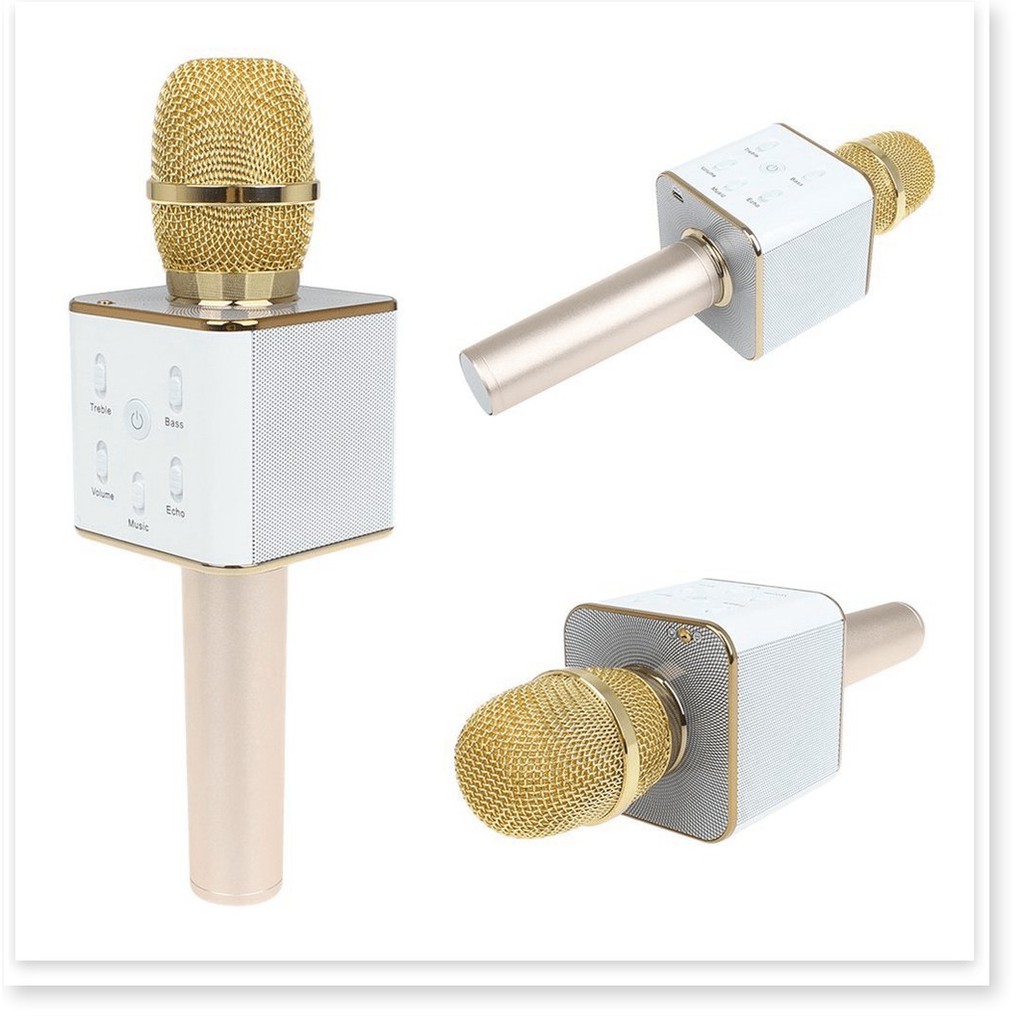 Micro hát Karaoke tích hợp Loa Bluetooth Q7