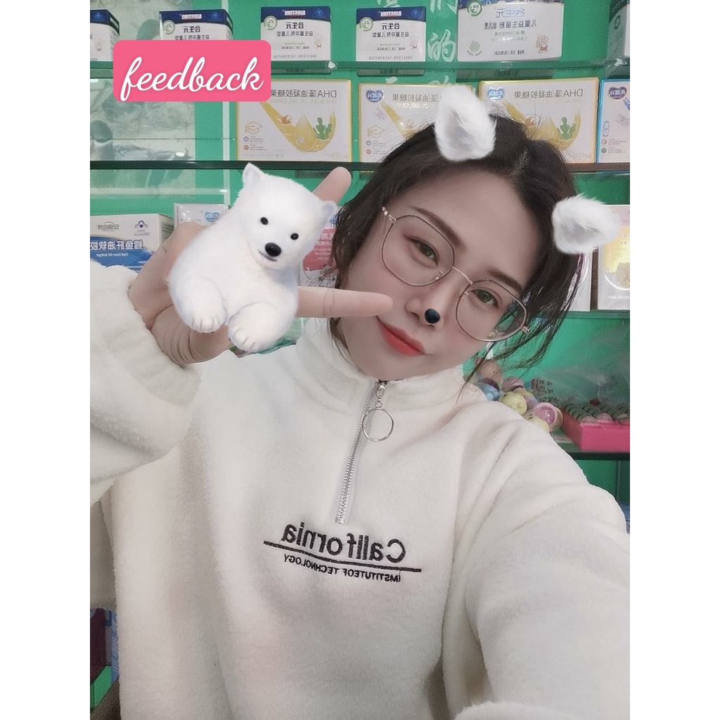 Áo nỉ bông áo hoodie phong cách Hàn quốc trẻ trung De Luna