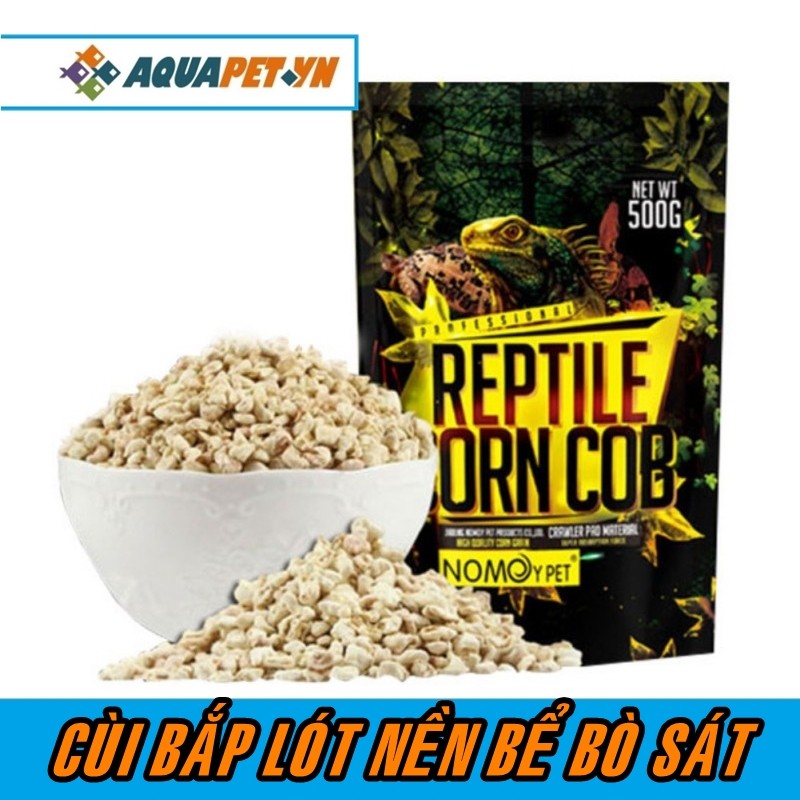 Lót nền cùi bắp cho bò sát 500G NOMOY PET