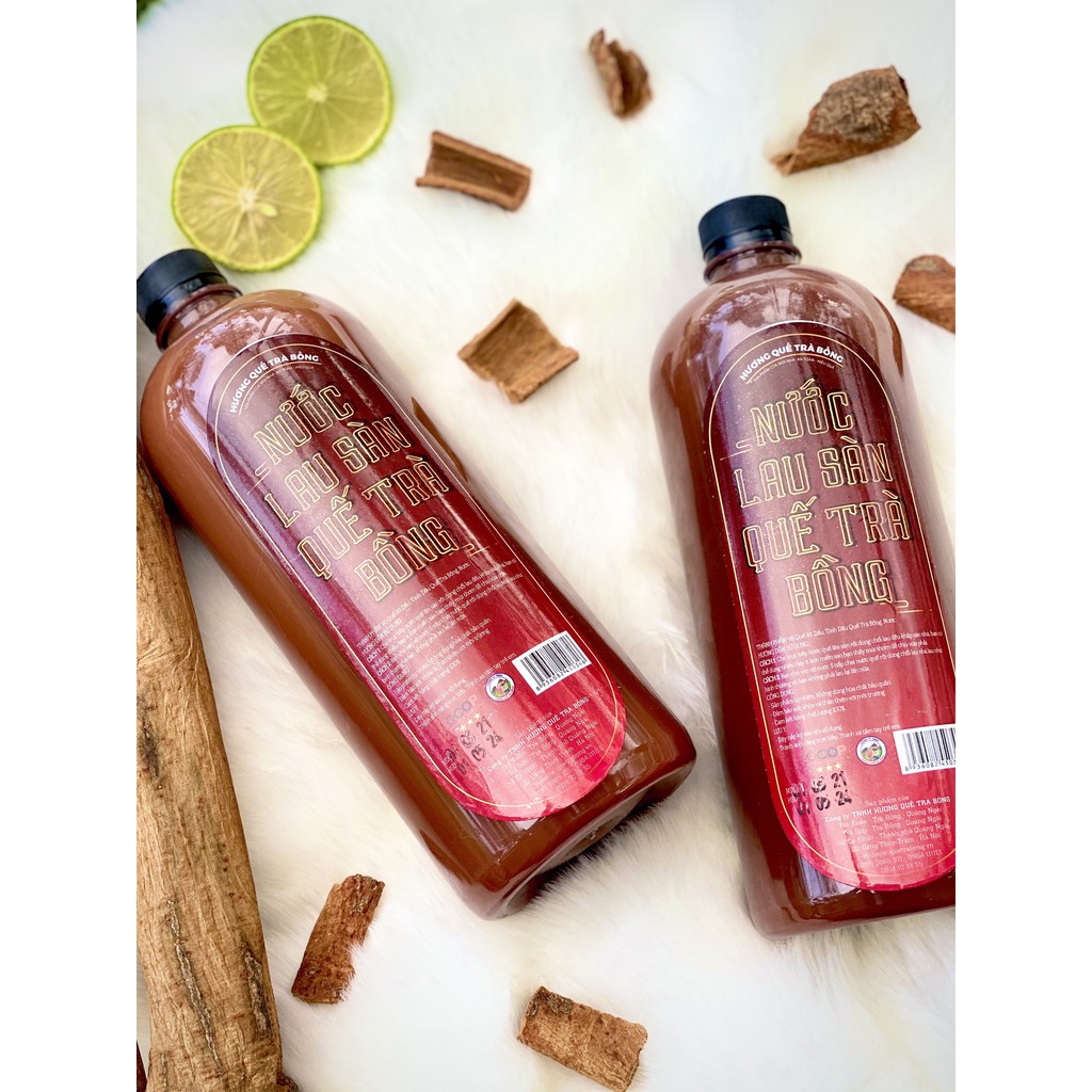 Nước lau sàn Hương Quế Trà Bồng Organic 1000ml