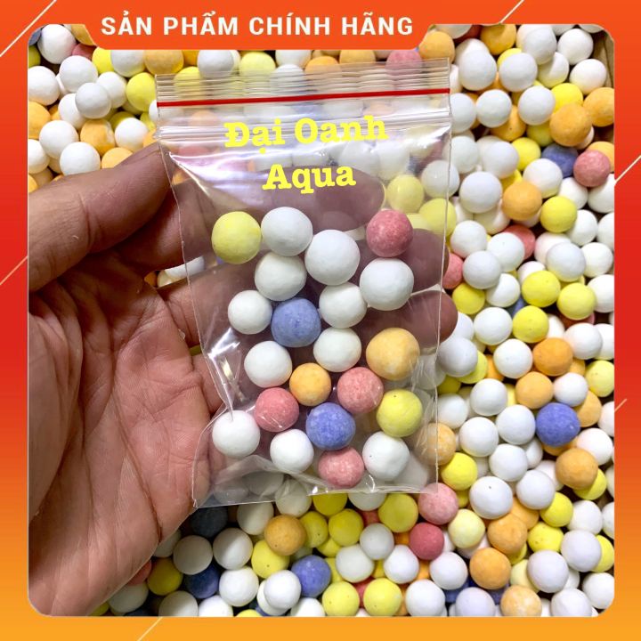 Khoáng Viên Cho Cá Tép Cảnh (Combo 20 viên) - Vật Liệu Lọc Cho Cá Tép
