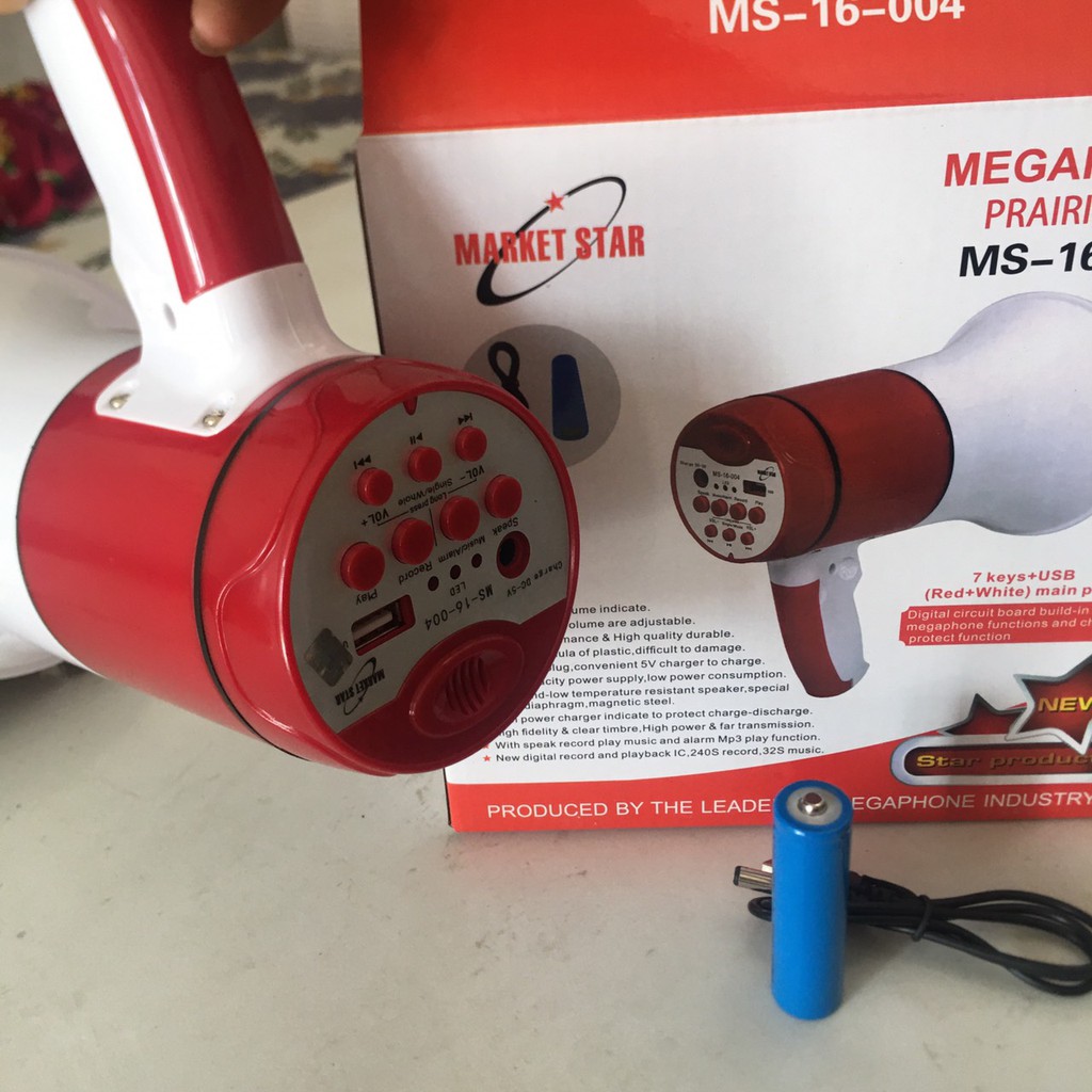 Loa phóng thanh cầm tay Mini Megaphone - MS-16- 004