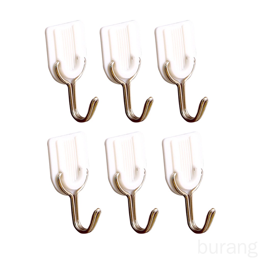 Set 6 móc treo đồ có giác hút dán tường tiện dụng