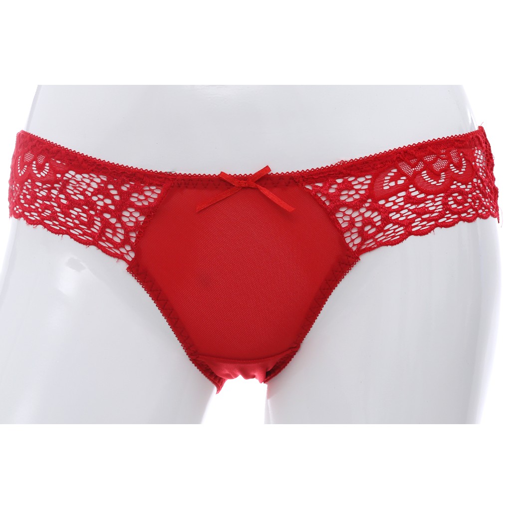 [JOBELLI] Combo 3 quần lót nữ ren phối thun lạnh không đường viền mông 1267