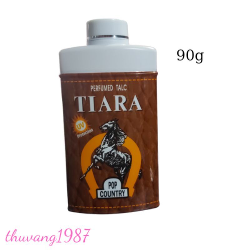 Now ship - Phấn thơm con ngựa Tiara thái lan chai 45g-90g-180g