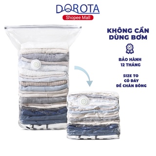 Túi hút chân không đựng quần áo DOROTA bọc để chăn màn không cần dùng bơm