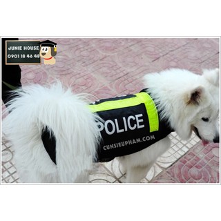Áo Police cho chó lớn (15 - 30kg)