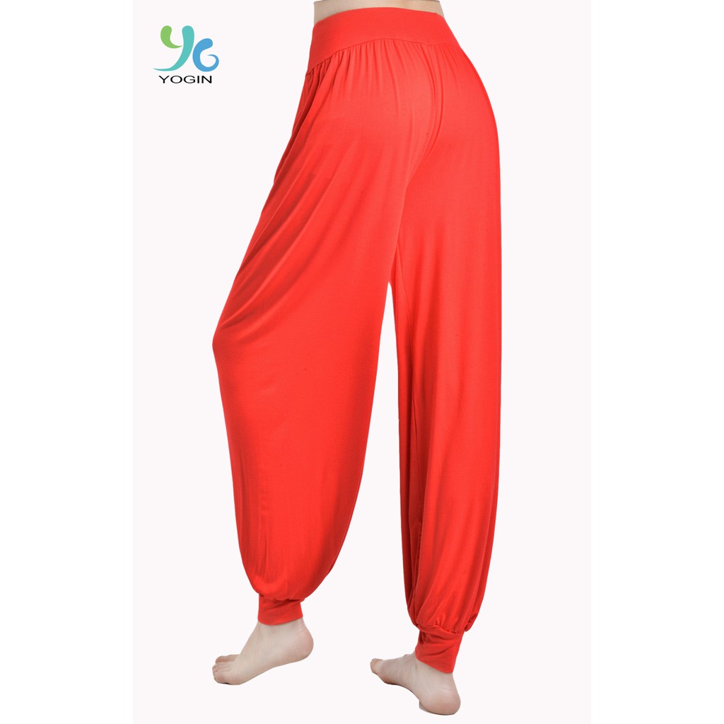 Quần ỐNG RỘNG Alibaba (quần dài) Tập Yoga Co dãn 4 chiều thoáng mát - YQA01