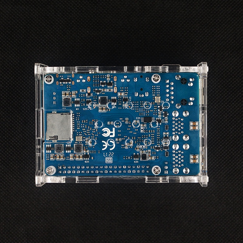 Bảng Mạch Phát Triển LI BPI-M5 M4 Bằng Acrylic Trong Suốt Cho Banana Pi M4 M5
