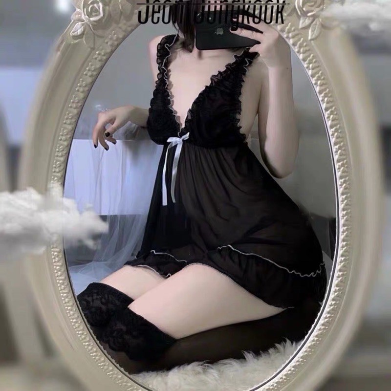 Váy ngủ sexy KELLY WANG SX027 | BigBuy360 - bigbuy360.vn