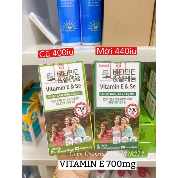 Vitamin E & Selenium 700mg