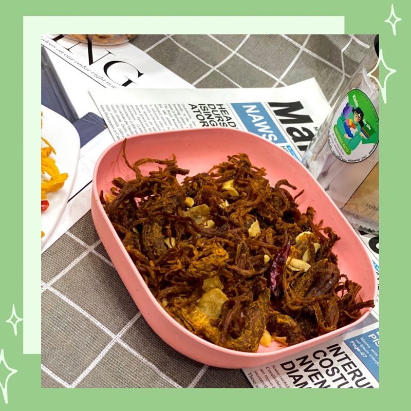 Khô Heo Cháy Tỏi Keto