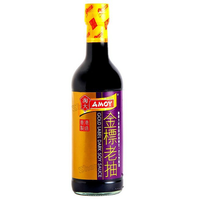 Combo 1 Nước Tương CC Amoy + 1 Hắc Xì Dầu Amoy - Nhập Khẩu HongKong