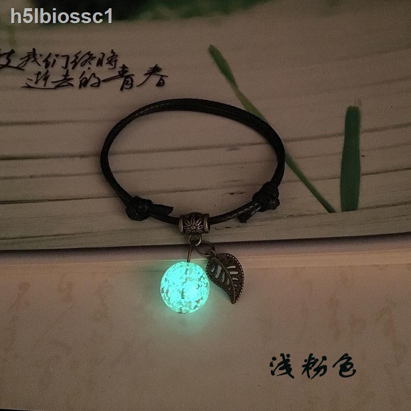 ✚№❇Vòng tay hạt phát sáng Harajuku Đơn giản Sinh viên hoang dã Đêm dạ quang ngọc trai Cặp đôi nam và nữ thủy tin | BigBuy360 - bigbuy360.vn