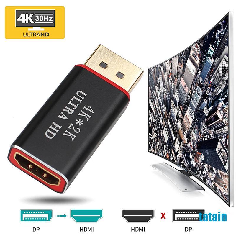 Đầu chuyển đổi từ cổng 4k Display Port Dp sang Hdmi tiện dụng