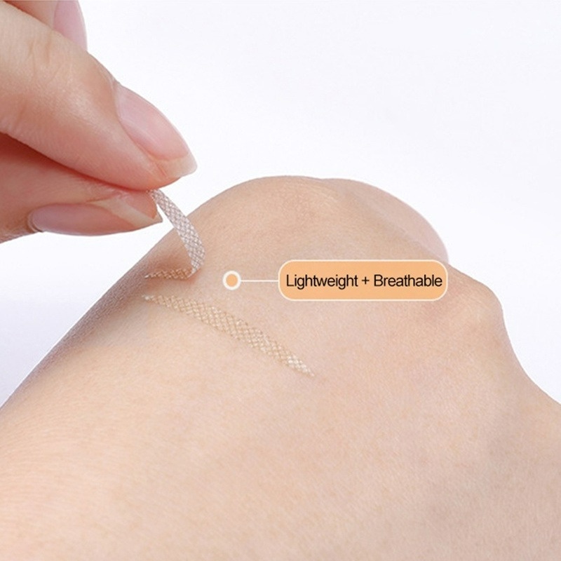 1 Hộp Miếng Dán Kích Mí Dạng Lưới Trong Suốt Chống Thấm Nước Không Lộ Viền Mắt Tự Nhiên