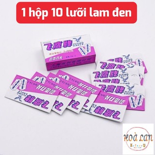 Hộp 10 lưỡi lam đen tiantian