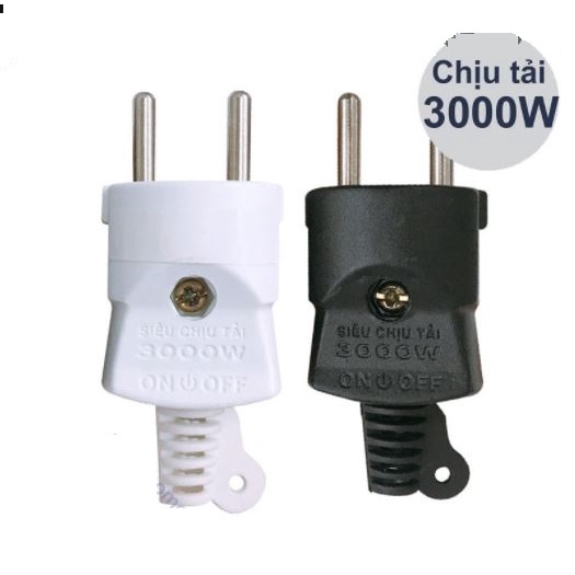 Combo 2 cái Phích cắm siêu chịu tải 3000W Keno- Hàng chính hãng