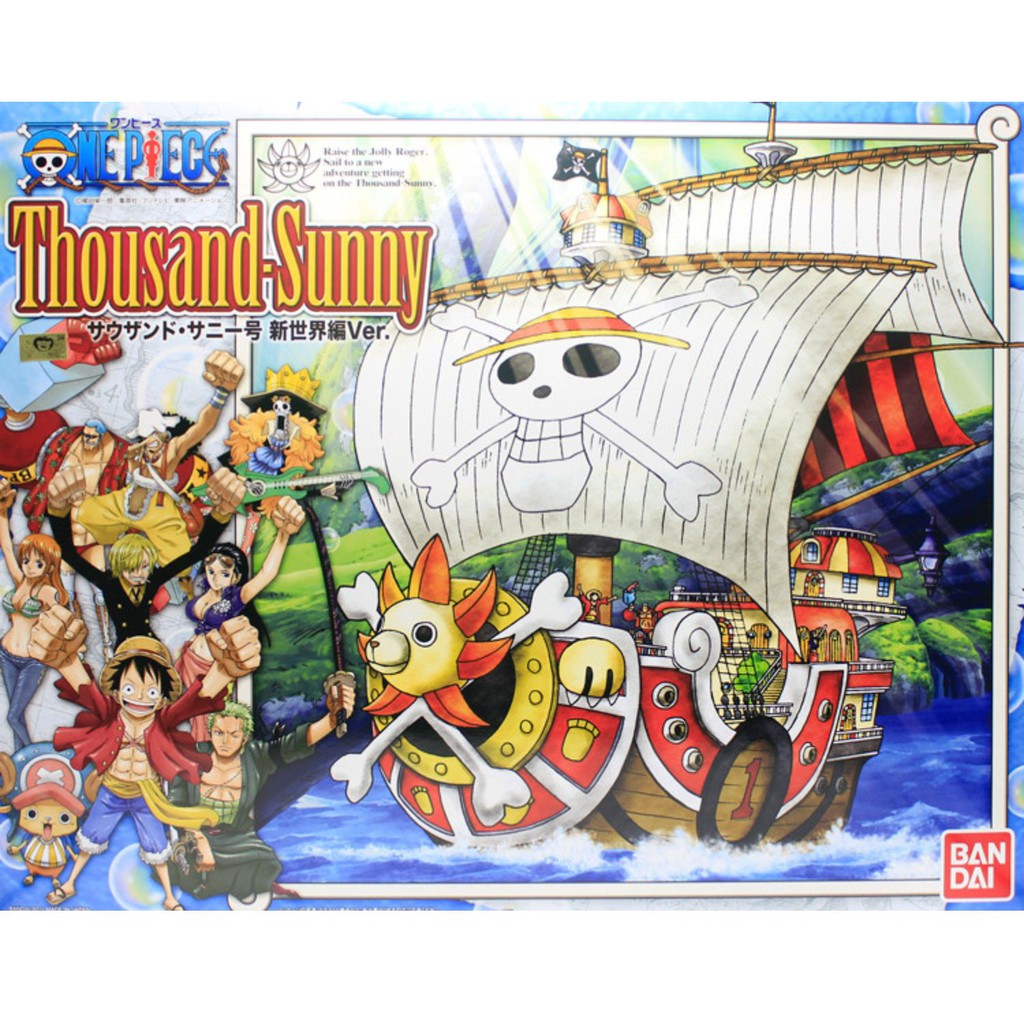 Mô hình lắp ráp Thousand Sunny New World Ver Bandai