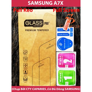 Kính cường lực SAMSUNG 9D trong suốt vát cạnh