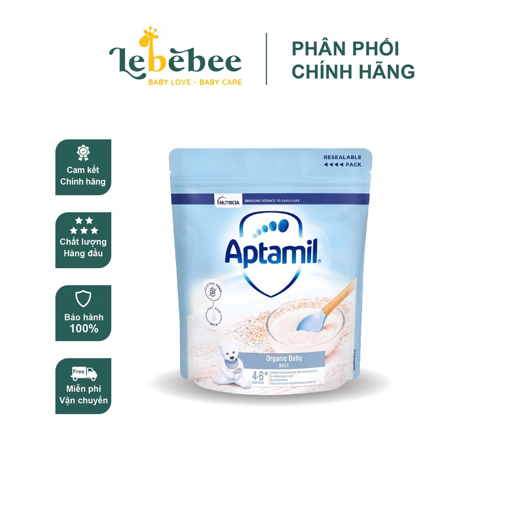 Bột ăn dặm Aptamil UK cho bé 100g