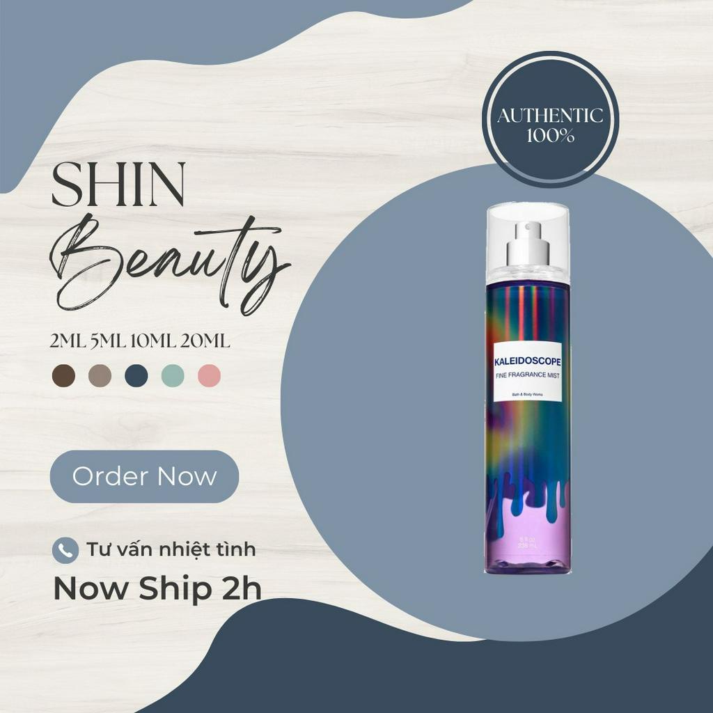 Xịt thơm toàn thân Bodymist Bath & Body Works mùi Kaleidoscope