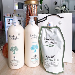 COMBO Biotin Collagen Ý 1000ml/chai
