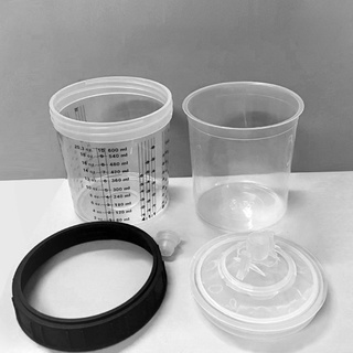 1 Set 600ml Cốc Đựng Sơn Dùng Một Lần