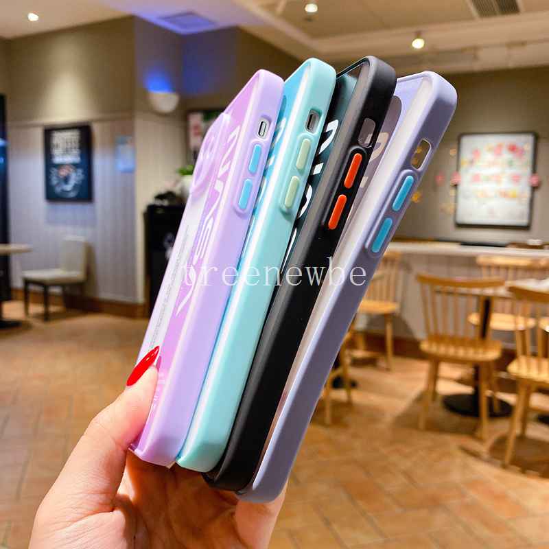 Ready Stock For Samsung Galaxy A51 A71 4G A50 A50s A30s A70 Note 20 Ultra 10 Plus S20 S10 S9 S8 Plus Inns Contrasting Matte All-inclusive Lens Protector Tide Brand Case Astronaut Anti-fall Back Cover