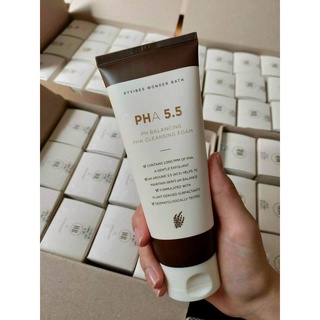  SỮA RỬA MẶT, CÂN BẰNG DA PHA 5.5 pH Blancing PHA Cleansing Foam 130ml