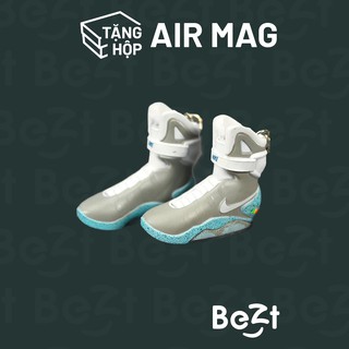 Móc khoá giày sneaker 3D Air Mag tỉ lệ 1:6, mô hình giày sneaker mini