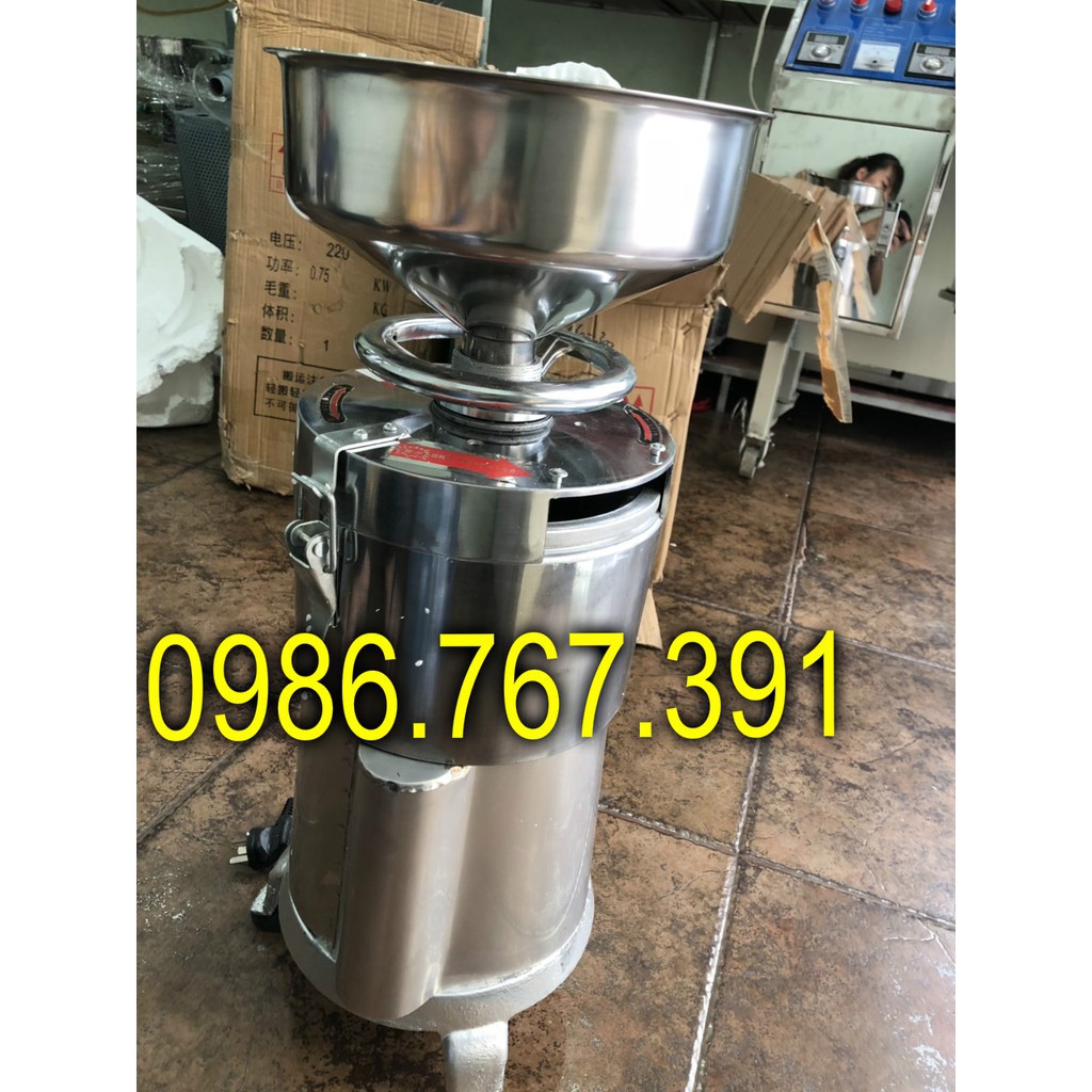 Máy xay lọc tách bã các hạt đậu nành, đậu đen, hạt bắp, làm sữa hạt phục vụ gia đình và kinh doanh