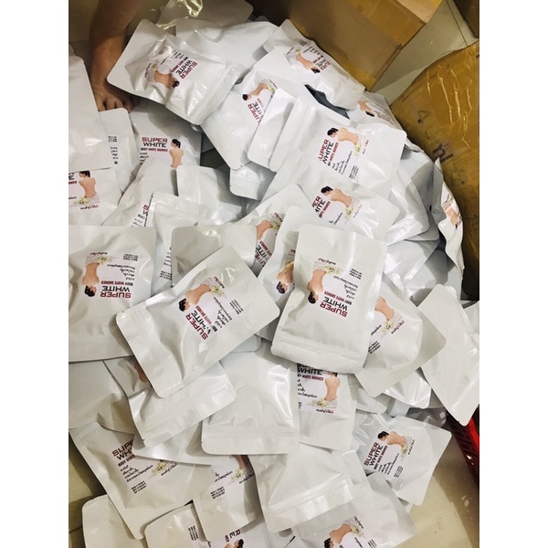 Tắm dưỡng trắng da  super white cao cấp
