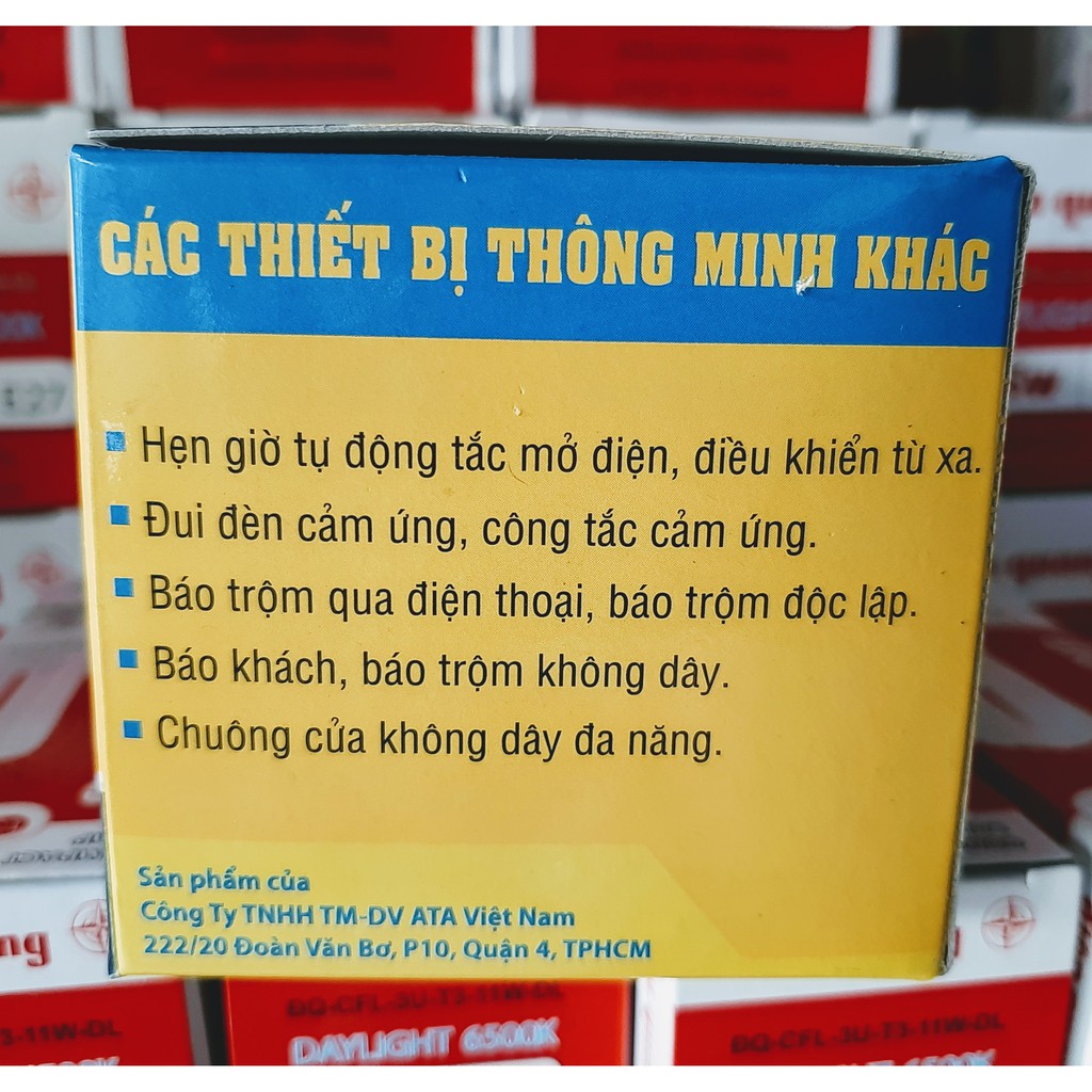 BÁO ĐỘNG BÁO TRỘM HỒNG NGOẠI CAO CẤP ATA 6 KIỂU ÂM THANH AT-06C ĐEN