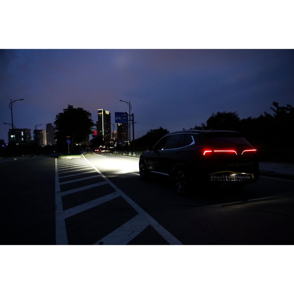 Bộ 2 Bi LED Aozoom X LED DOMAX PRO tăng sáng cho đèn xe ô tô, xe hơi, bảo hành chính hãng 36 tháng