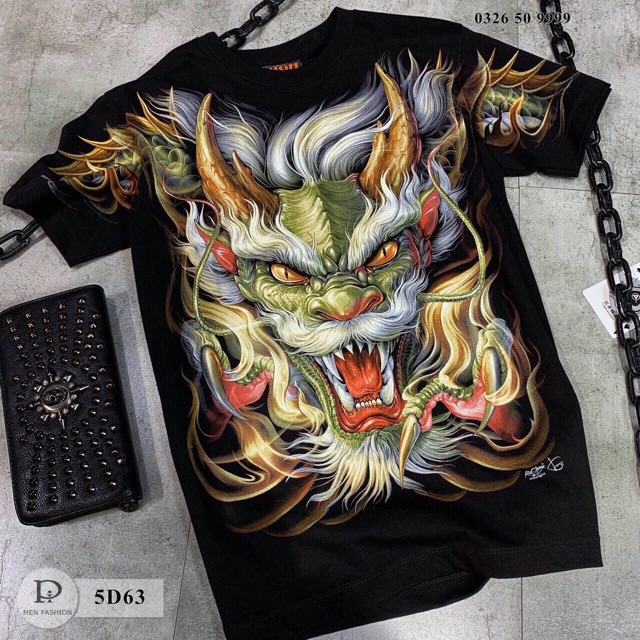 Áo thun#áo in 3D thái