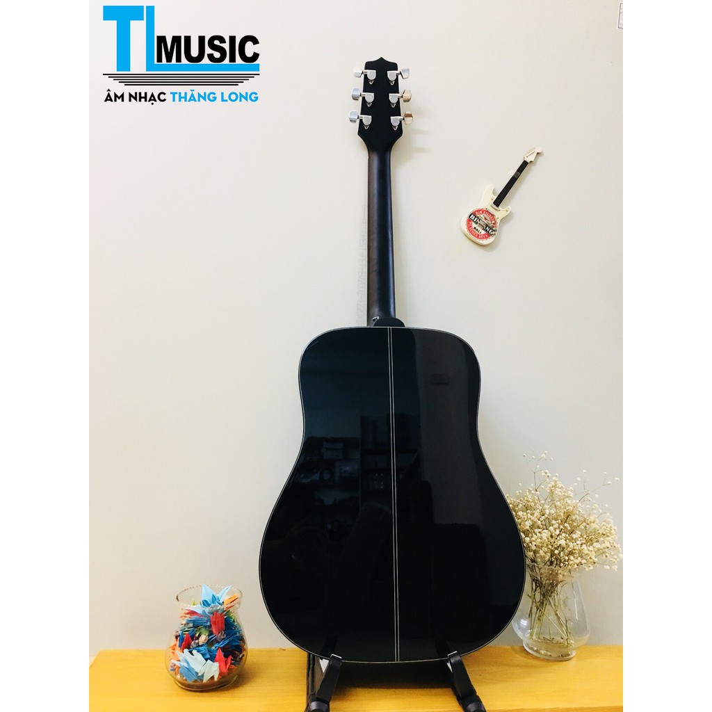 (CHÍNH HÃNG) ĐÀN GUITAR ACOUSTIC TAKAMINE D2D BLK