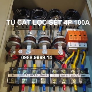 Tủ cắt lọc sét 4p 100a