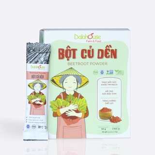 Bột củ dền nguyên chất sấy lạnh dalahouse 60gr/120gr chính hãng, đạt tiêu chuẩn châu âu
