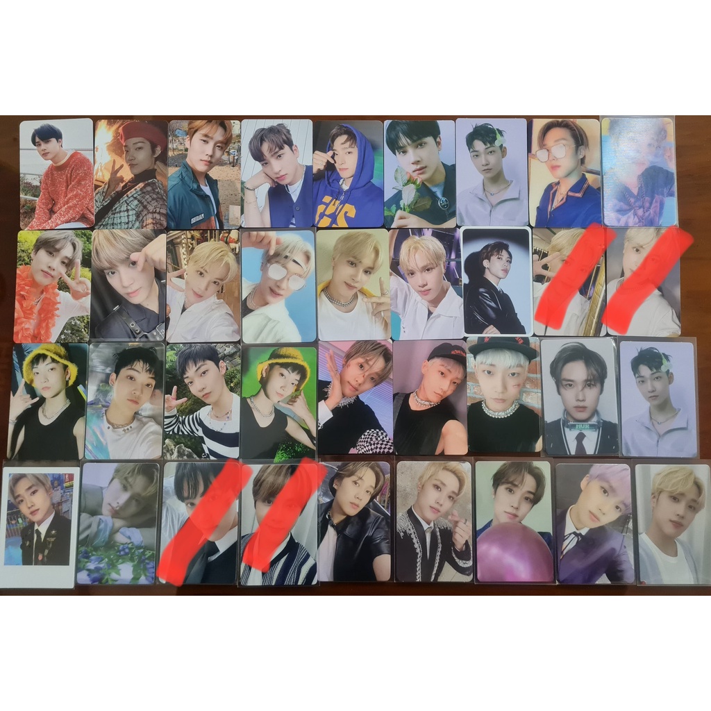 Thẻ Hình Ảnh Card Haknyeon / Sangyeon / Jacob / Kevin The Boyz (Có Sẵn)