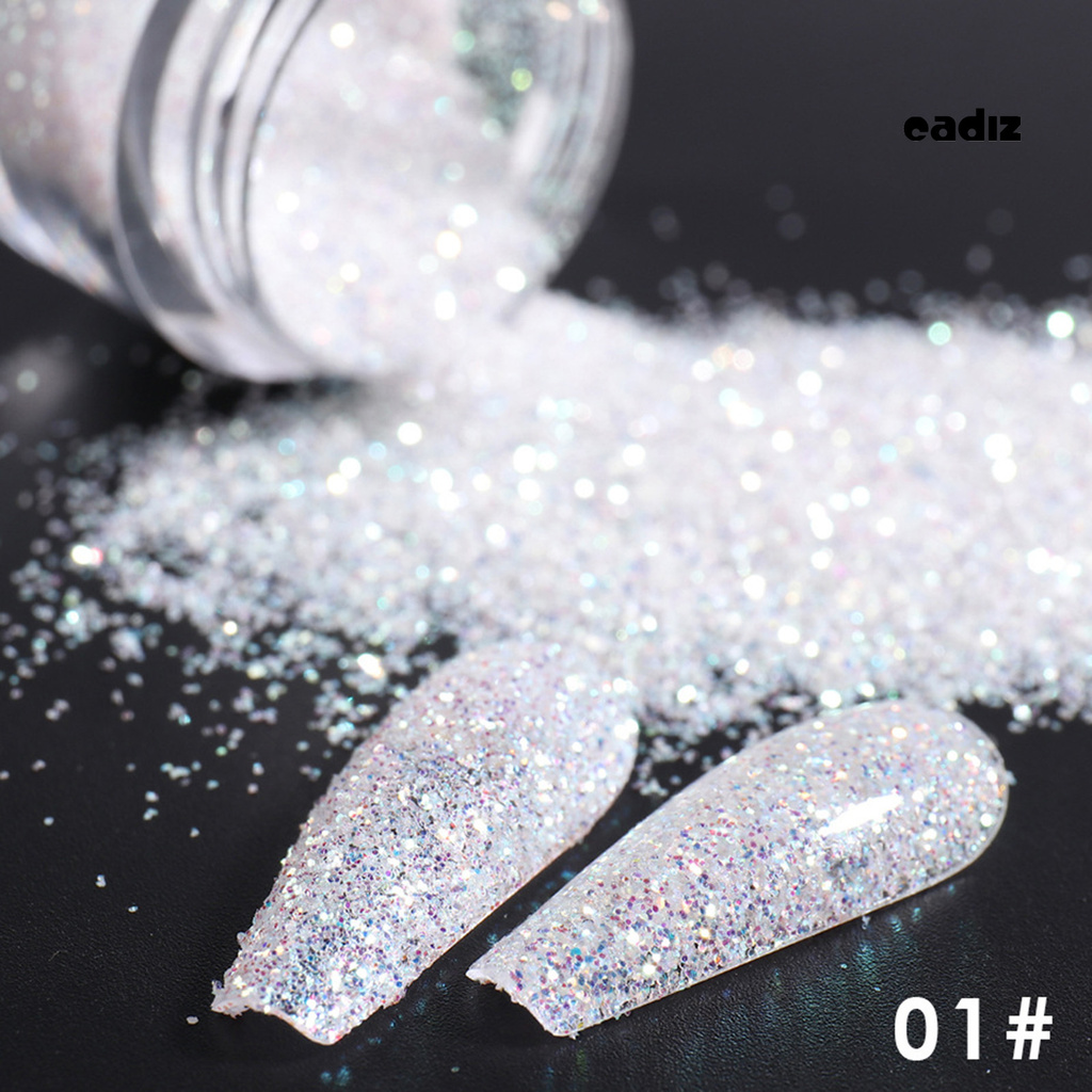 [Hàng mới về] Bột kim tuyến đắp móng tay lấp lánh thời trang