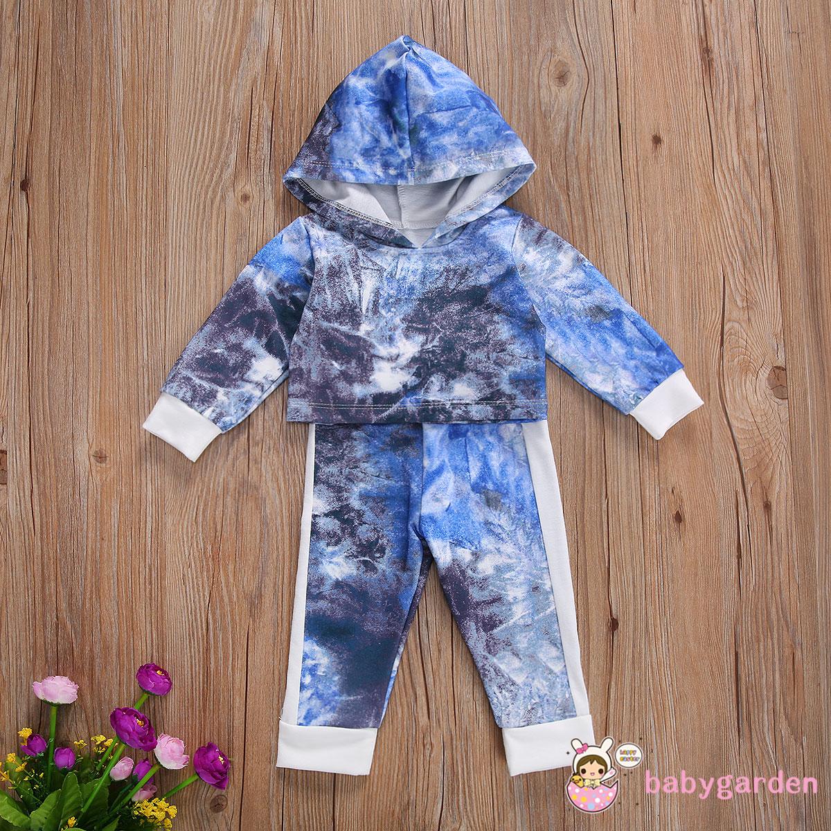 Set Áo Hoodies + Quần Dài Phong Cách Mùa Hè Cho Bé