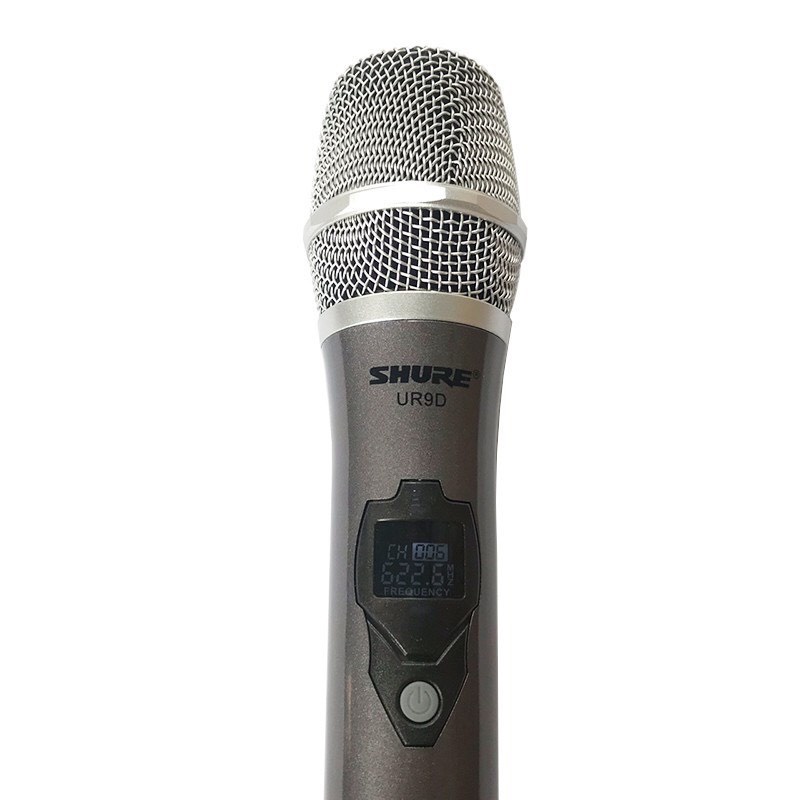 Micro không dây hát karaoke chống hú SHURE UR9D