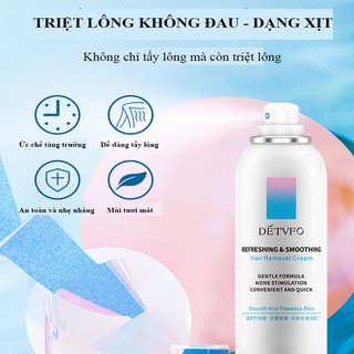 Kem Tẩy Lông, Kem Tẩy Lông Dạng Xịt Dịu Nhẹ Lành Tính- Lizan chuyên sỉ mỹ phẩm tp hcm